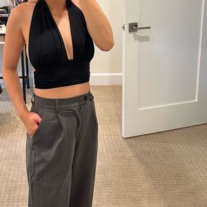 Princess polly jordy halter crop top